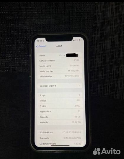 iPhone Xr, 128 ГБ
