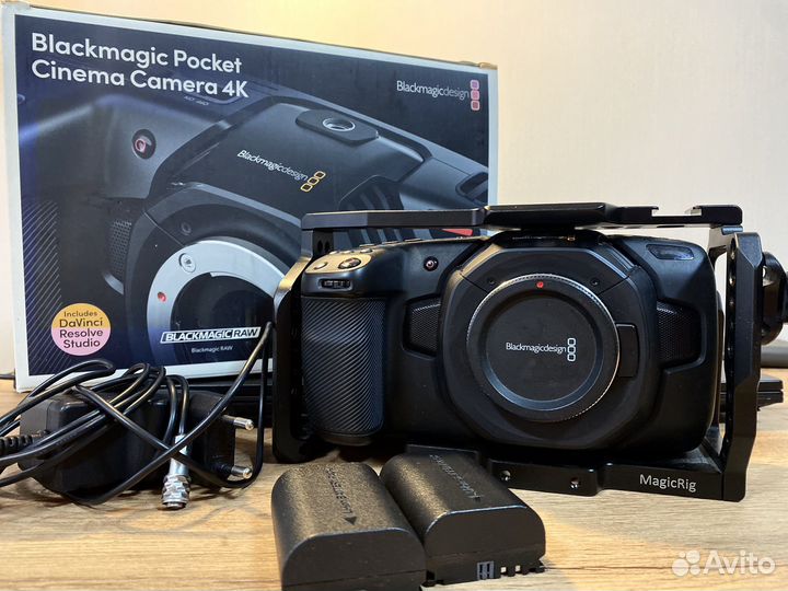 Blackmagic pocket cinema camera 4k