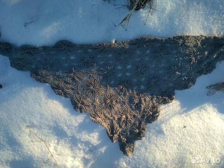 Шаль, ручная работа