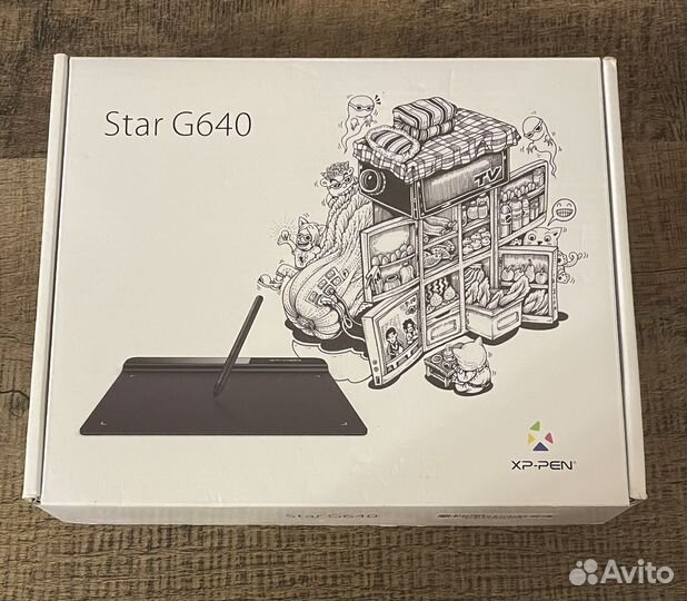 Графический планшет xp-pen star g640