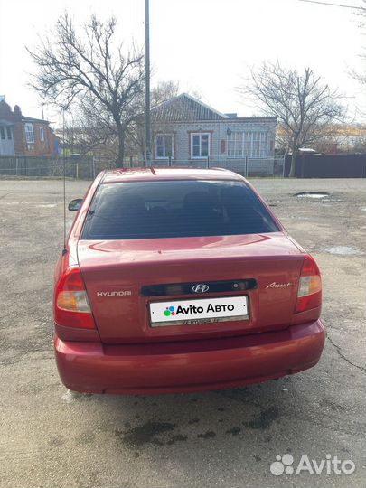 Hyundai Accent 1.5 МТ, 2005, 270 000 км
