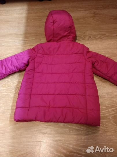 Куртка розовая на девочку, 116