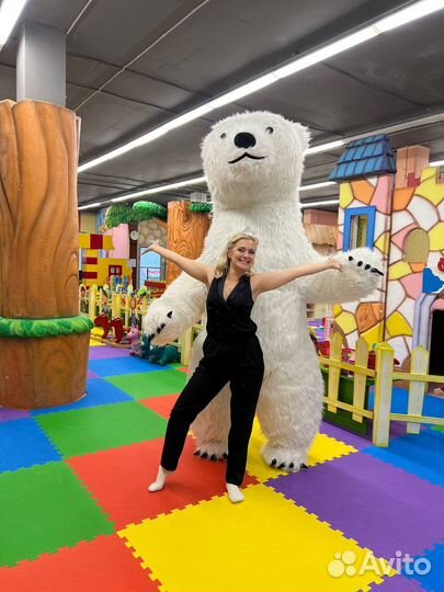 Белый Мишка поздравление