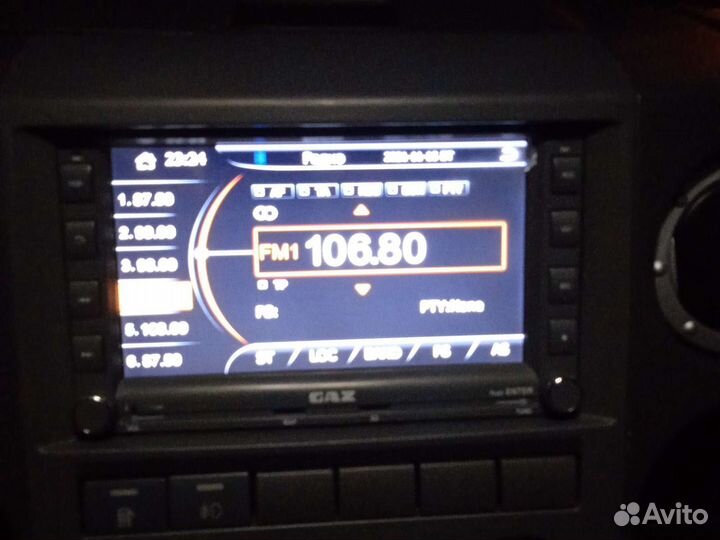 Штатная магнитола газель next,газон с навигатором