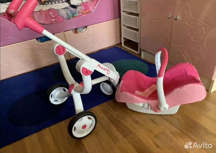 Колясочка для куклы Smoby 5в1