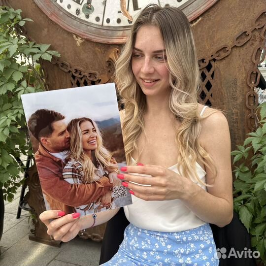 Витраж с фото / Подарок