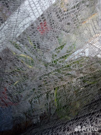 Паутинка пуховая ажурная 