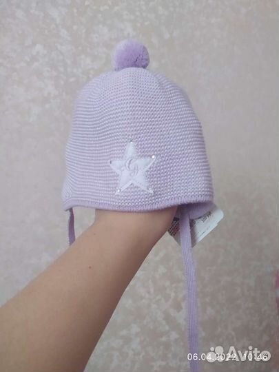 Шапочка для девочки весна