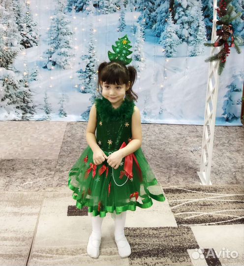 Новогодний костюм елочка