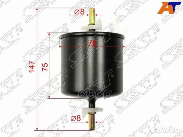 Фильтр топливный mazda tribute 00-08/ford maverick