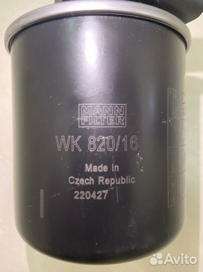 Фильтр топливный Mercedes WK 820/16