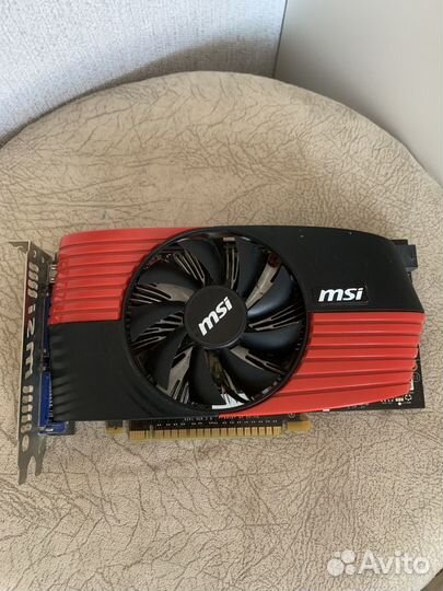 Видеокарта msi gtx 550 Ti