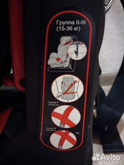 Детское автокресло 9 до 36 кг