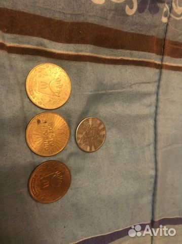 Монетки из макдака