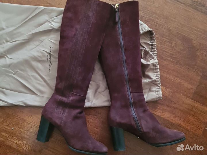 Сапоги женские зимние на меху, Sergio Rossi