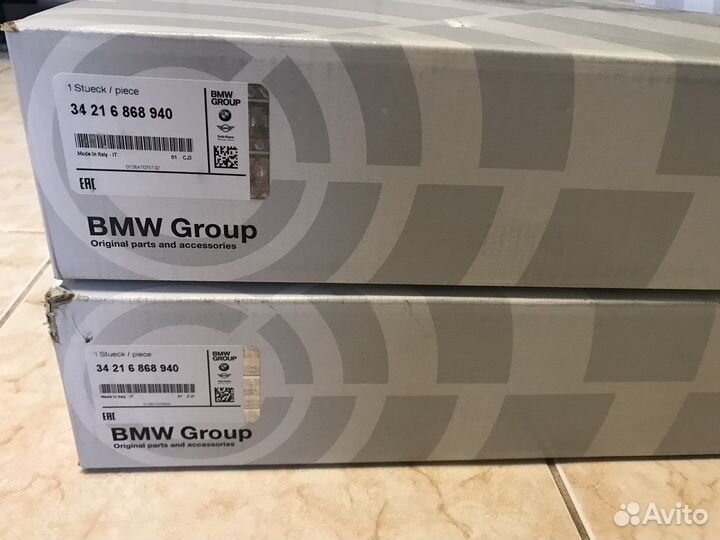 Оригинальные задние тормозные диски F15 940