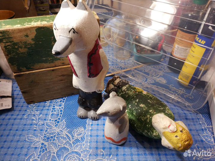 Игрушки из пенопласта СССР кукольный театр