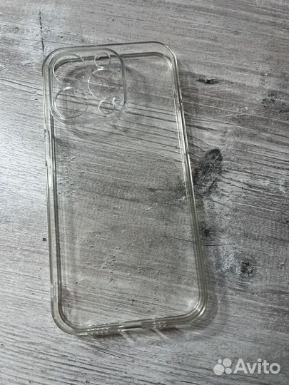Силиконовый чехол для iPhone 14 Pro,прозрачный