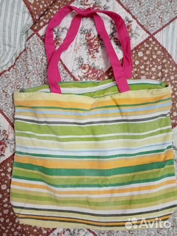 Cумка пляжная на молнии