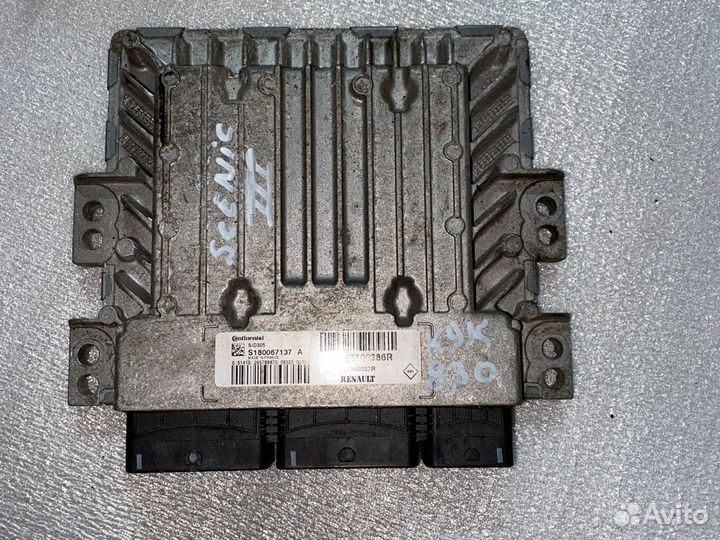 Эбу S180067137A Renault Scennic lll Megane lll 1.5