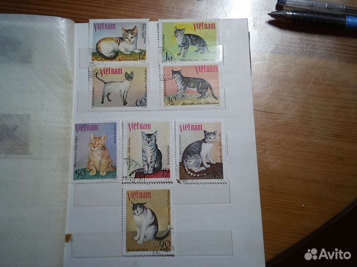 Марки почтовые Вьетнам Vietnam 1979-1980 гг