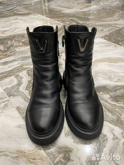 Ботинки женские турция кожа