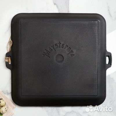 Чугунная сковорода гриль