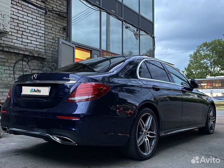 Mercedes-Benz E-класс 2.0 AT, 2019, 123 000 км