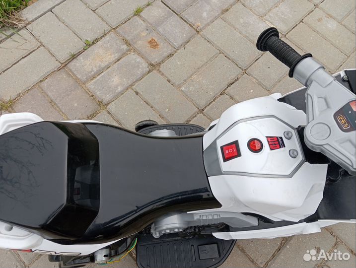 Мотоцикл детский электрический