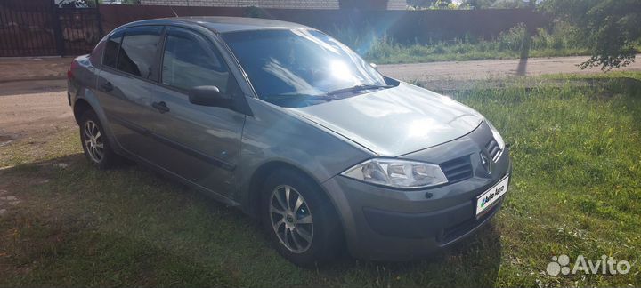 Renault Megane 1.6 МТ, 2005, битый, 264 000 км