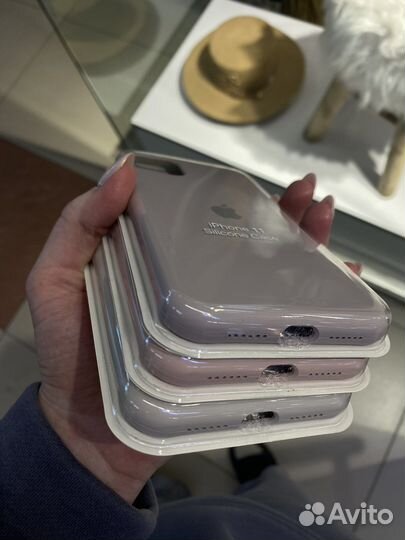 Чехлы под оригинал на iPhone silicone case