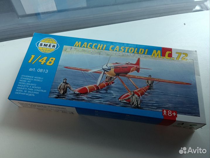 Модель самолёта Macchi Castoldi MC72 1/48