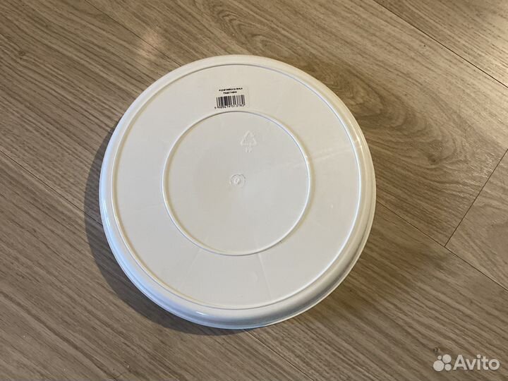 Поддон для цветов 24см белый