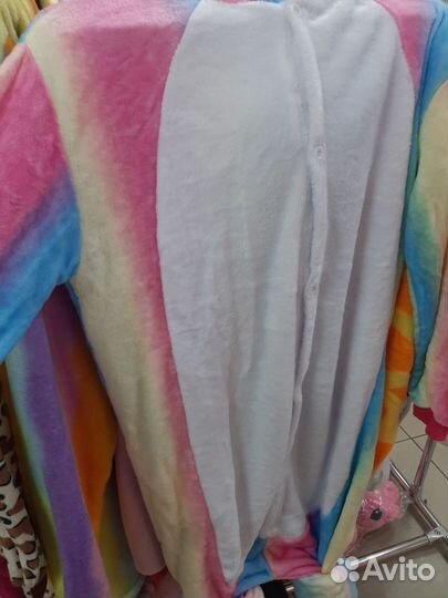 Кигуруми Радужный Единорог М