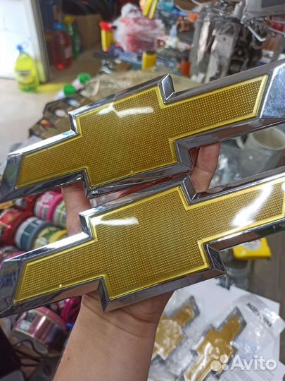 Эмблема Шевроле 24см на 7 см