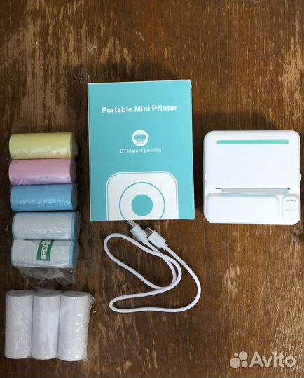 Портативный мини принтер