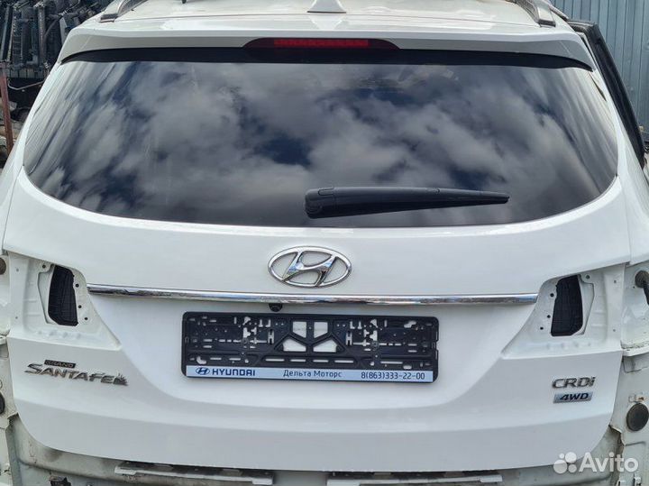 Крышка багажника со стеклом задняя Hyundai Grand