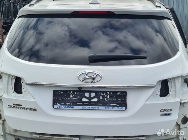 Крышка багажника со стеклом задняя Hyundai Grand