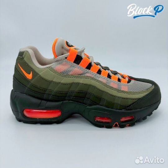 Nike Air Max 95 Block og Neutral Olive