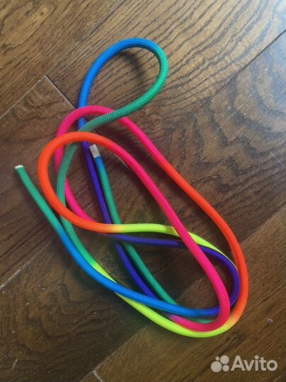 Гимнастическая скакалка 3,5м (новая)