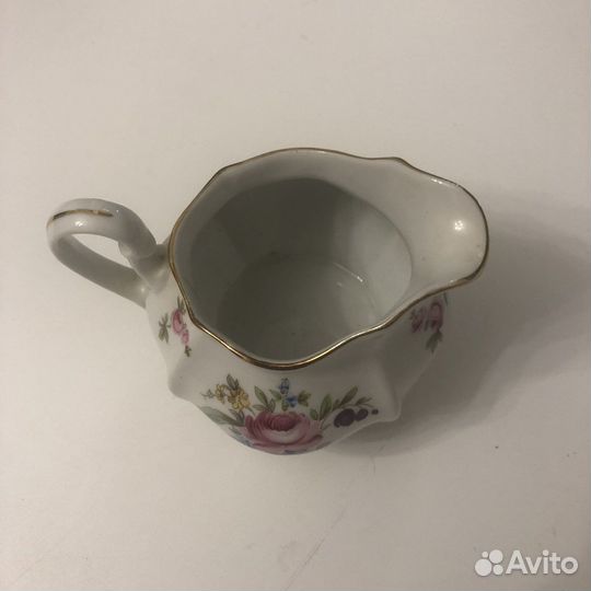 Молочник (сливочнмк/ соусник) фарфор Чехословакия