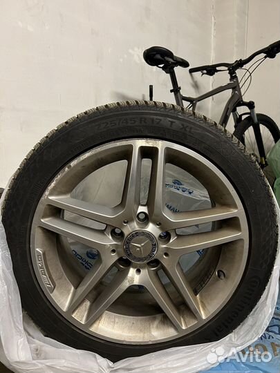 Колеса AMG оригинал R17 mercedes w204