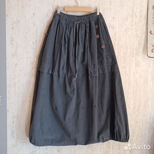 Юбка вельвет