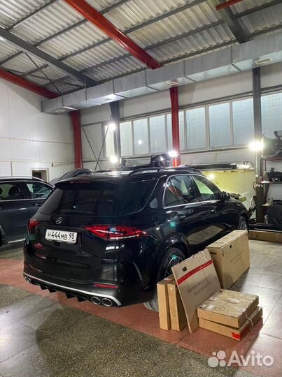 Диффузор на Мерседес GLE 167