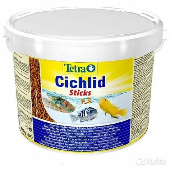 Tetra cichlid sticks корм для всех видов цихлид
