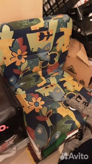 Раскладушка с матрасом ketler сломана