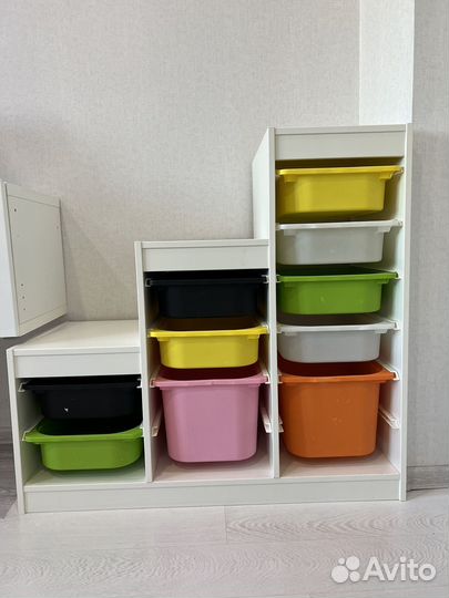Стеллаж для игрушек IKEA труфаст