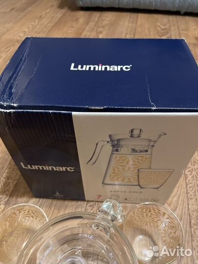 Графин со стаканами люминарх