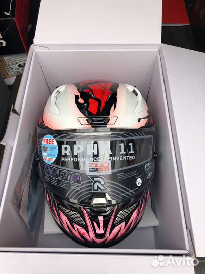 Интеграл HJC rpha 11 carnage marvel MC1 M и L