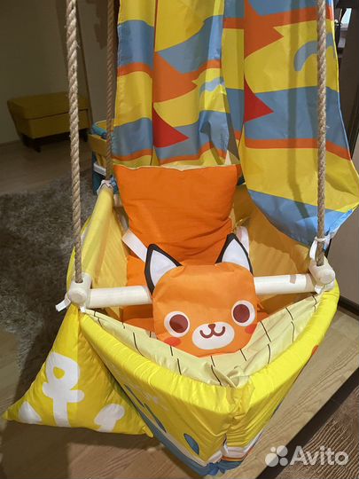 Детская качель подвесная